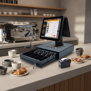 เครื่องบันทึกเงินสดระบบ POS หน้าจอสัมผัสขนาด 15.6 นิ้ว รุ่น W-indow ความละเอียด 620p จอแสดงผล 15.6 นิ้ว - Product Image 5