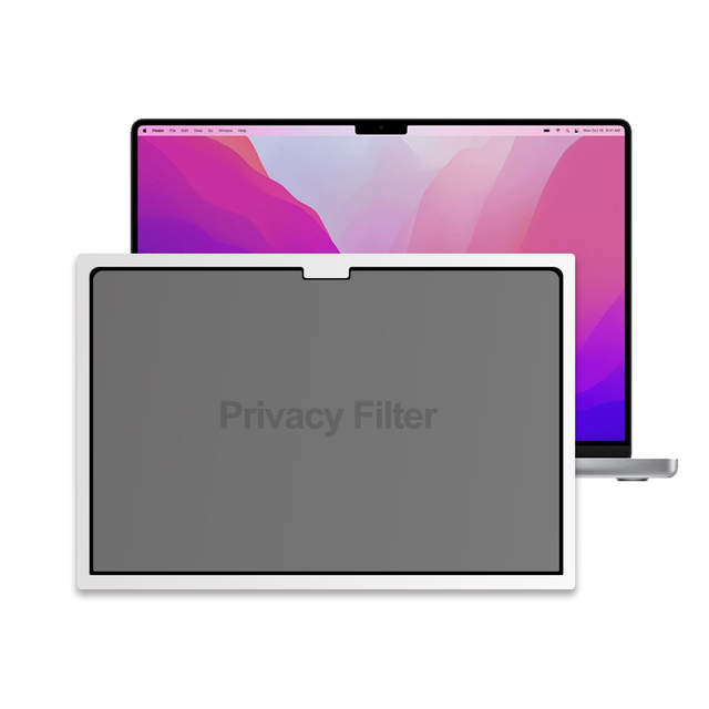 Eco-Friendly Anti-Spy Privacy Screen Protector with Washable Glue Smooth to the Touch for IPad and Macbook