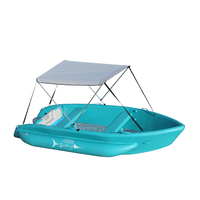Bateau de pêche gonflable pliable en PVC léger pour la famille et les amis, kayak à rames et yacht de sport.