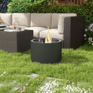 Suministros de jardín Patio grande Patio trasero Jardín Picnic Parrilla de carbón <span class=keywords><strong>Estufa</strong></span> Chimenea exterior redonda - Product Image 4