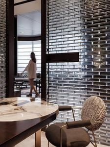 Gạch kính xây dựng chắc chắn, truyền ánh sáng cao, trang trí nhà cửa, chất liệu thủy tinh pha lê - Product Image 4