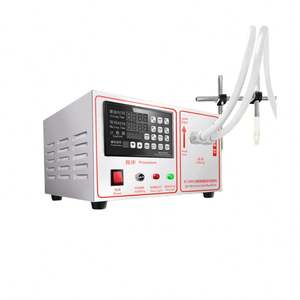 Machine de remplissage semi-automatique de bureau à pompe magnétique pour bouteilles en plastique (gel, liquide, eau, boisson, miel, jus, huile, café) - Product Image 6