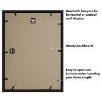 Cadre photo 3D mural en MDF bois noyer noir et blanc personnalisé 2024, profondeur 3CM 5CM, 8x8 16x16 pouces, A3 A4, type boîte à ombre