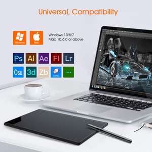 Tableta Gráfica VEIKK Best A30 <span class=keywords><strong>de</strong></span> 10*6 Pulgadas, 8192 Niveles <span class=keywords><strong>de</strong></span> Presión, Lápiz Pasivo para <span class=keywords><strong>Dibujo</strong></span> con Tableta Gráfica <span class=keywords><strong>de</strong></span> 10*6 Pulgadas - Product Image 6