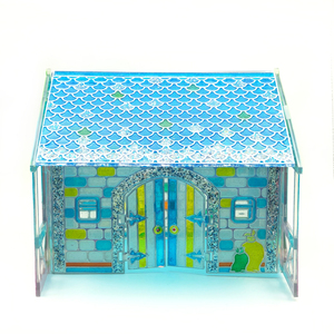 EBAYRO Kit de Création Artistique 3D Éducatif Fait Main DIY, Jouets de <span class=keywords><strong>Dessin</strong></span> <span class=keywords><strong>en</strong></span> Cristal PS à Coller Instantanément, pour Construire des Maisons, Âges 5-7 - Product Image 6