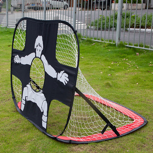 Customized <strong>Foldable</strong> Football Soccer <strong>goal</strong> with Shooting Target for Children Play Flexible pop up Football <strong>goal</strong> - Product Image 3