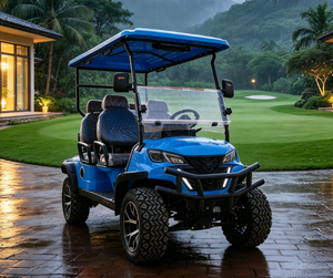 <span class=keywords><strong>Voiturette</strong></span> de golf électrique 72V homologuée pour la route, certifiée CE, 4 places, personnalisation complète disponible - Product Image 3
