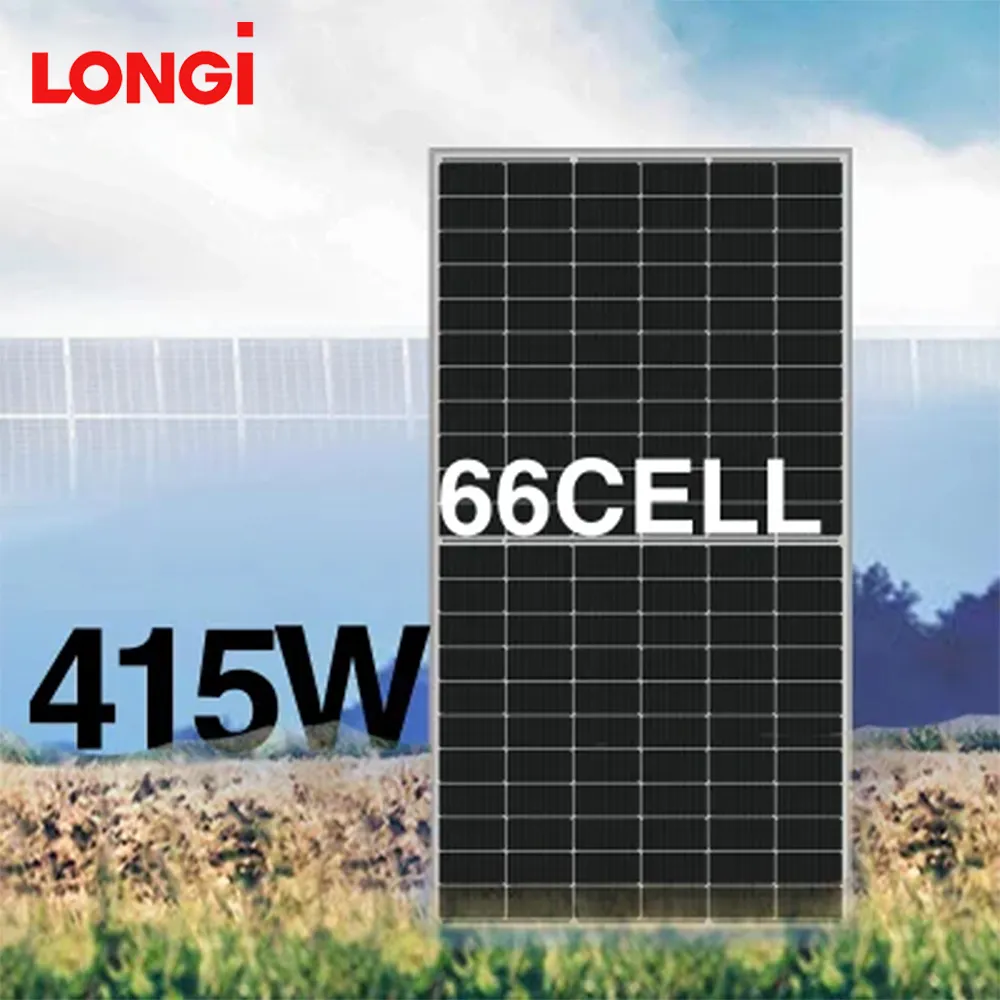 Zonnepanelen Certificaat Longi Enkele 550 Watt Sol Longi China Productie Zonnepanelen Panouri Fotovoltaice 435 ~ 440W