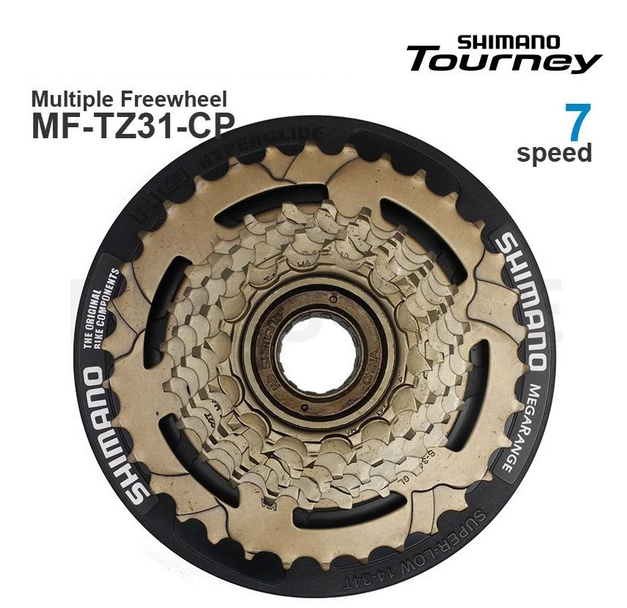 Shimano Tourney Roue Libre Shimano 7v Pignon à Filetage Métallique