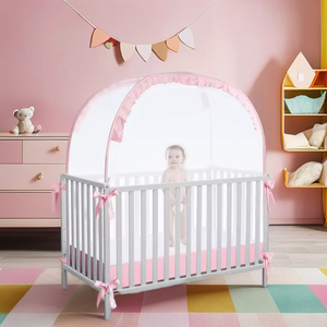 Portatile a un solo strato pieghevole in poliestere da giocare a baldacchino per bambini con cupolino a cupola per bambini e palo in alluminio per decorazioni da principessa all'aperto - Product Image 2