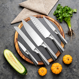 Set <span class=keywords><strong>di</strong></span> 14 <span class=keywords><strong>Coltelli</strong></span> da Cucina con Blocco in Legno, Set Professionale <span class=keywords><strong>di</strong></span> <span class=keywords><strong>Coltelli</strong></span> da Chef in Acciaio Inossidabile - Product Image 4