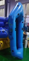 Packraft léger en PVC/TPU pour la navigation en eaux calmes et en eaux vives, idéal pour les aventures fluviales