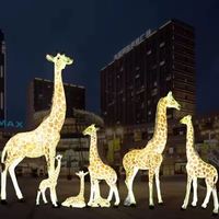 Holiday Giraffe Amusement Park Festival Tiere Led Dekoration Weihnachten wasserdicht kommerziellen Motiv Licht