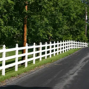 At çit direkleri, pvc bahçe çit kapağı plastik