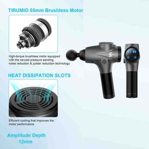 Pistola de Masaje MGUN Pro F 2020, Nueva Generación, Dispositivo de Percusión con Mango, Vibración Muscular - Product Image 1