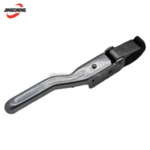 Loquet à ressort latéral en acier, poignée de verrouillage pour basculeur, <span class=keywords><strong>fermoir</strong></span> de buffet avec plaque de fixation - Product Image 3