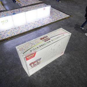 Boîte de protection en acrylique pour cartes Pokémon PTCG 151 UPC 1 pièce MOQ avec couvercles magnétiques robustes, présentoir en acrylique - Product Image 3