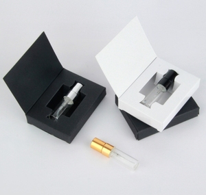 Túi du lịch kích thước rõ ràng 3ml 5ml 10ml Mini rỗng lọ thủy tinh Nước hoa xịt chai nhỏ với bao bì hộp giấy - Product Image 2