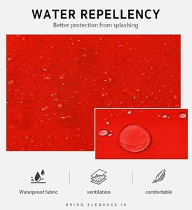 Tablier en coton pour serveuse de <span class=keywords><strong>restaurant</strong></span>, noir, blanc, rose, logo personnalisé Tablier de cuisine de chef cuisinier BBQ pour femmes hommes avec poche - Product Image 6