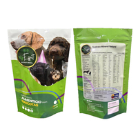 Usine directe 2.5kg 5kg 10kg 15kg 20kg Ziplock friandises pour animaux de compagnie en forme de pochette qualité feuille d'aluminium en plastique aliments pour animaux de compagnie Mylar sacs