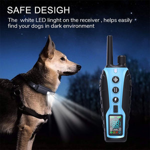 Collier de dressage pour chien SmartPet avec écran couleur, vibrations, choc, son, étanche, rechargeable, contrôle des aboiements pour chiens - Product Image 5