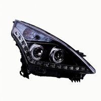 Ensemble de phares LED VLand 12V, feux antibrouillard et projecteurs bi-feux avec 4600 lumens pour Teana 08-12