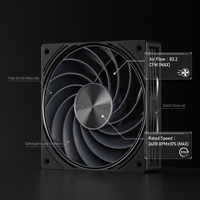 Thermalright TL-N12R-R13 120mm Ventilateur de refroidissement informatique 83.2 CFM 4 PIN PWM Ventilateur de boîtier inverse