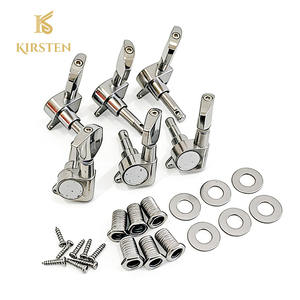 رؤوس ضبط الجيتار العالمية KIRSTEN TP03 3L+3R، مفاتيح ضبط معدنية متينة خفيفة الوزن، ملحقات التركيب - Product Image 1