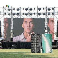 Écran LED mobile P2.97 étanche pour extérieur, mur vidéo LED géant pour location, publicité pour concerts et expositions