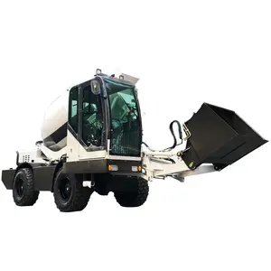 Titan caminhão carregador de concreto móvel, novo modelo tl2500 auto carregamento