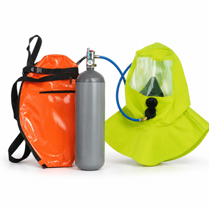 Dispositivo di Respirazione d'Emergenza EEBD con Bombola in Acciaio da 2L per 10 Minuti, per Evacuazione da Spazi Confinati su Navi - Product Image 1