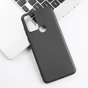 Matte Black Soft Tpu Telefoon Case Voor Sharp Eenvoudige Smartphone 4 704SH Bescherming Back Cover