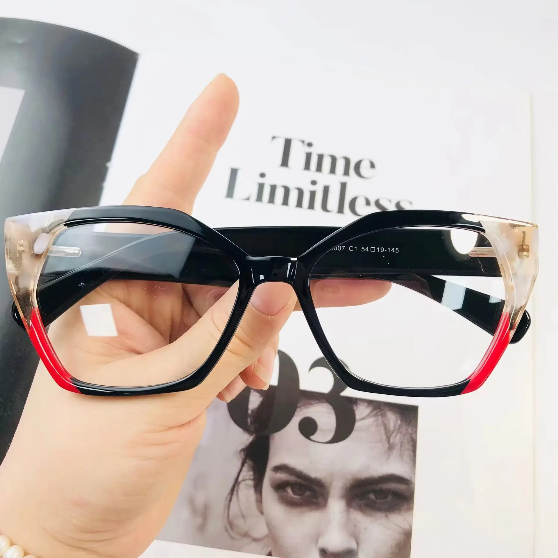 New Cat Eye Frame occhiali da vista fatti a mano occhiali da vista personalizzati montature per occhiali in acetato occhiali da vista 2023 montature da vista in acetato