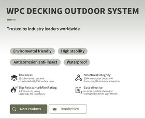 Tuiles de <span class=keywords><strong>terrasse</strong></span> <span class=keywords><strong>en</strong></span> WPC Fentech pour l'extérieur, revêtement de sol <span class=keywords><strong>en</strong></span> WPC à faire soi-même, durable, imperméable, <span class=keywords><strong>terrasse</strong></span> extérieure, planches <span class=keywords><strong>en</strong></span> WPC pour le sol - Product Image 4