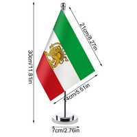 Drapeaux de table japonais avec logo, thème Champions, pour promotion commerciale en gros