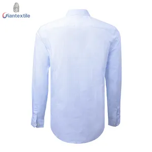 Camisa con estampado para hombre, camisa de manga larga Popular de algodón/licra, diseño moderno