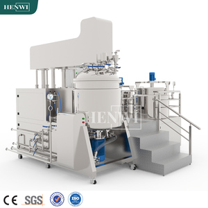 Henwi 100-500 lít nhà máy Đường xi-rô trộn Máy sưởi ấm chân không Máy làm SUS ong sáp sản xuất máy - Product Image 1