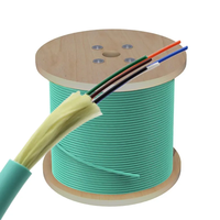 Cable de Fibra Óptica Interior Multimodo GJFJV, Cable de Fibra Óptica en Paquete de 4, 6, 8, 12 y 24 Núcleos