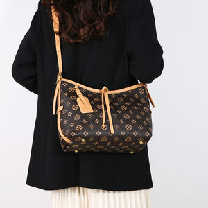 Bolso de Mano de PU para Mujer, Bolso de Hombro, Diseño Casual, Cierre de Cremallera, Patrón Geométrico Moderno, Portátil - Product Image 6