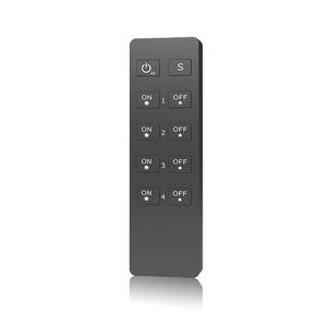 Variateur de lumière LED Relpower avec télécommande 2.4G 4 canaux, boutons sans fil en plastique - Product Image 1