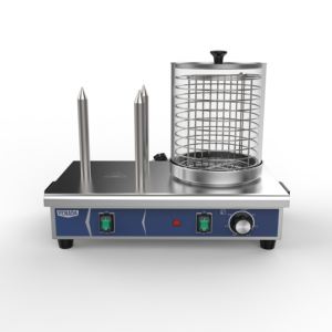 Penghangat Roti Daya Tinggi 520W untuk Hot Dog, Mesin Panggang Hot Dog Listrik, Penghangat Roti Sosis 4 Buah, Pengukus Roti - Product Image 2