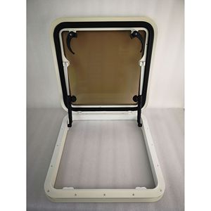 Nylon <b>Frame</b> Skylight 500x500 Mm Rectangle Vertical <b>Swing</b> Opening For Boat Exterior - Product Image 1