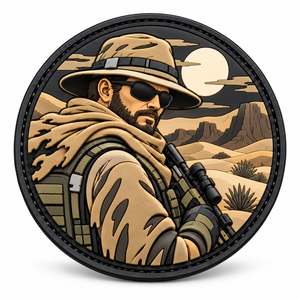 Eco-Friendly Outdoor Adventure Style Soft Rubber Silicone Custom Style Logo Hook And Loop Pvc Patch - Product Image 5