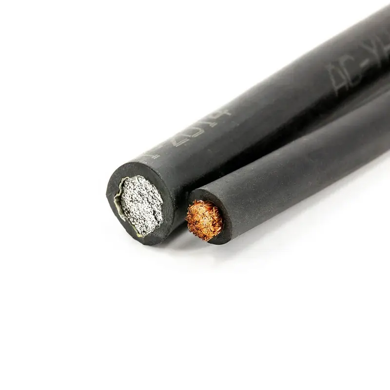 Поставщик 35 мм сварочный резиновый мягкий неопреновый кабель питания 3x2,5 мм