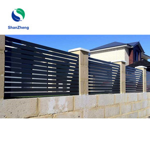 Aluminum Horizontal Slat Fencing for Garden Yard Balcony <strong>Modern</strong> <strong>Fence</strong> Home <strong>Ideas</strong> - Product Image 3
