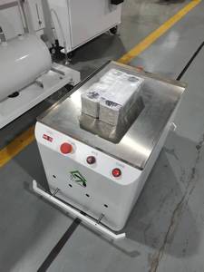 סדרת תיקי גב למשלוחים מהירים E-Commerce AGVs דגם B50 ניווט מגנטי זמן עבודה 24 שעות לטיפול במדפים לוגיסטיים - Product Image 4