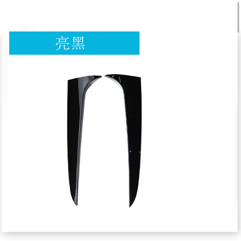 Une paire de noir de jais