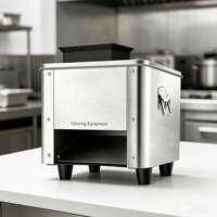 Machine automatique de découpe de viande congelée, coupe-cubes de poitrine de poulet en acier inoxydable pour restaurant