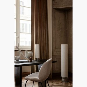 Lámpara de Pie Minimalista Nórdica LED con Base de Mármol y Color Cambiable, Luz Ambiental para Sala de Estar - Product Image 1