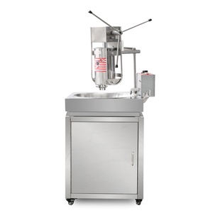 Máquina Manual de Relleno de Churros de 25L, <span class=keywords><strong>Rellenadora</strong></span> de Crema para Churros Rellenos con Gabinete - Product Image 3